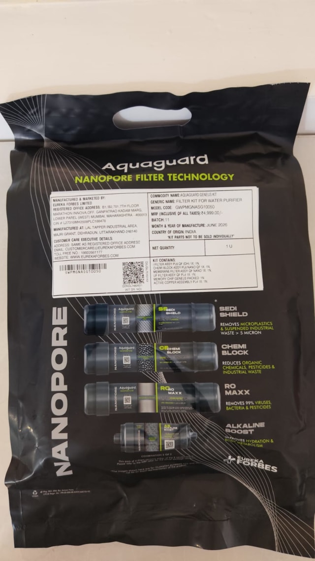 Eureka Forbes Aquagurad Geneus Kit view 2