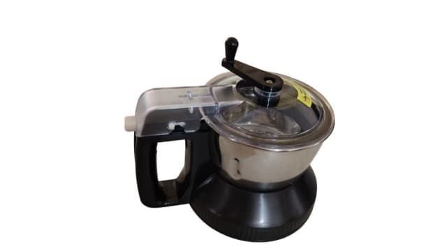 Black Chutney Jar Unit with PUSHER/WHITE view 2