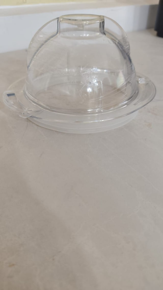 Dome PC 2.0 LTR with Gasket -Commercl view 3