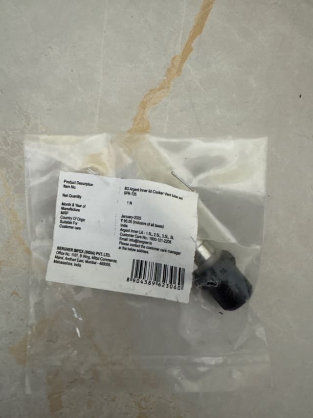 Bgin Argent Avinash Vent Tube (1.5/2.5/3.5/5L) view 2